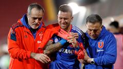 Zaldivia preocupa a la U y a Berizzo