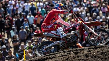 Jorge Prado, con la GasGas en MXGP 2024.