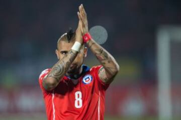 Las mejores imágenes de la particpación de Chile en la Copa América.