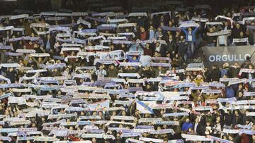 La afici&oacute;n del Celta, en la ida de semifinales de Copa ante el Alav&eacute;s.