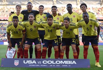 La Selección Colombia disputó un partido amistoso ante Estados Unidos.