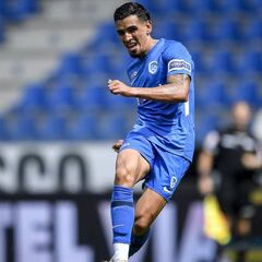 Daniel Muñoz juega su primer amistoso con el Genk