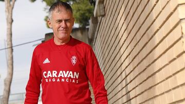 Lucas Alcaraz, nuevo entrenador del Real Zaragoza.