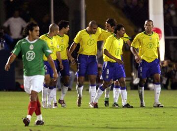 En la Copa América 2004, el 18 de julio de 2004.