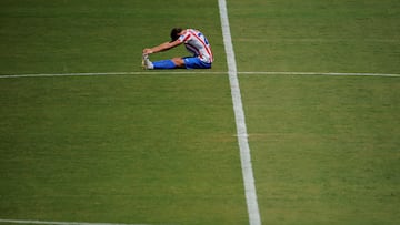 Le Normand al término del Atlético-Botafogo que certificó el final de los rojiblancos en el Mundial de Clubes.