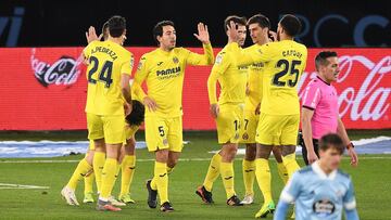 Celta 0-4 Villarreal: resumen, goles y resultado del partido
