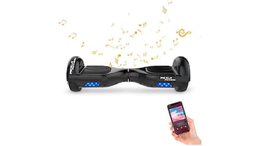 Esta ‘hoverboard’ superventas para niños incorpora altavoces y funciones de seguridad