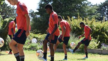 Entrenamiento Selección Colombia Sub 20