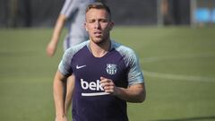 13/07/18 ENTRENAMIENTO DEL BARCELONA
 ARTHUR 