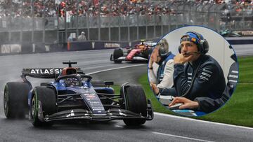 Carlos Sainz ayudó en la estrategia de Williams con Albon en Australia.