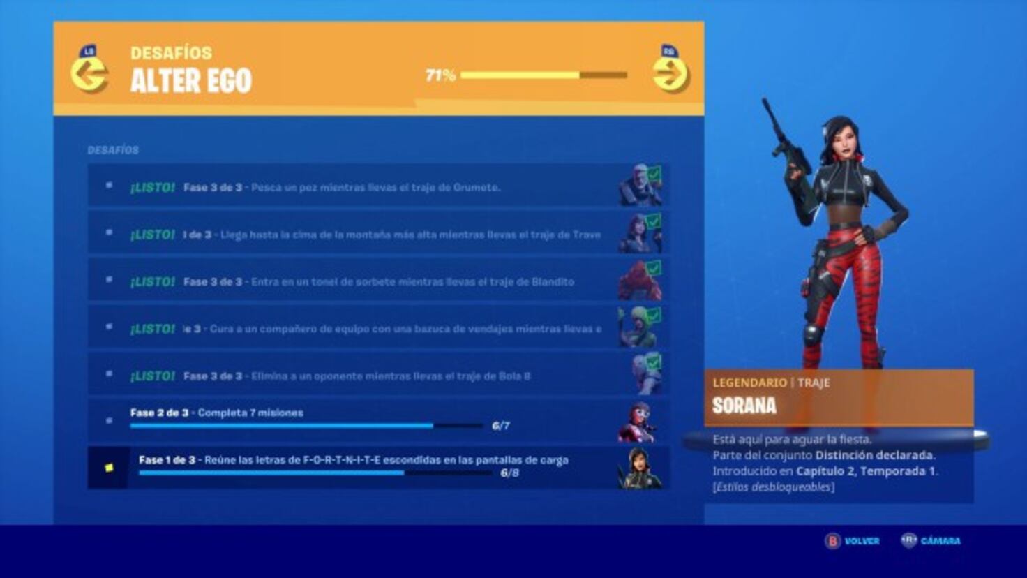 Fortnite Capítulo 2 Cómo Conseguir A Sorana El Skin Secreto De La