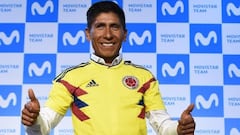 El ciclista colombiano, Nairo Quintana envi&oacute; un mensaje a la Selecci&oacute;n Colombia luego de su victoria ante Polonia 