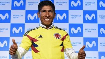 El ciclista colombiano, Nairo Quintana envi&oacute; un mensaje a la Selecci&oacute;n Colombia luego de su victoria ante Polonia 