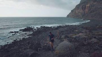 Entrenamiento de Cristofer Clemente en La Gomera