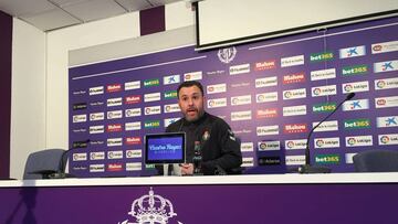 Sergio González, alerta ante la visita al Huesca