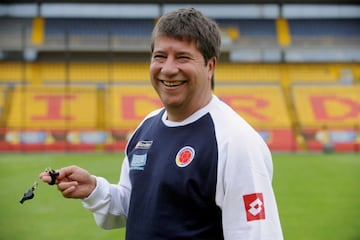 Hernán Darío Gómez compartió camerino con Falcao en la Copa América de 2011.