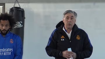 Así ha comunicado Ancelotti a los jugadores el fallecimiento de Paco Gento