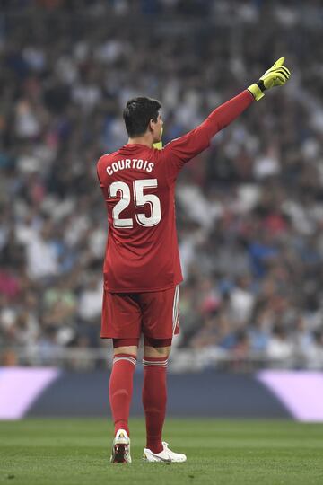 Thibaut Courtois' Real Madrid debut - in pictures