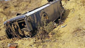 Conmoción en Ecuador: siete hinchas de Barcelona SC mueren en un accidente de bus