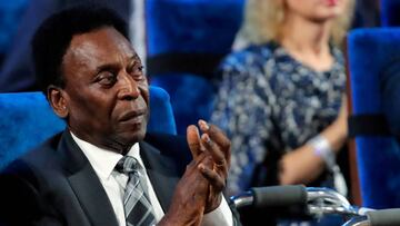 Pel&eacute; se ausent&oacute; de un acto en Rusia por problemas en las piernas.