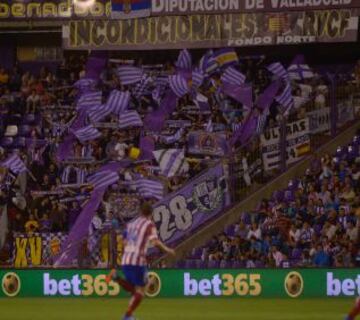 Las imágenes del Valladolid - Atlético de Madrid