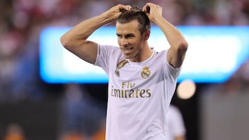 El jugador galés del Real Madrid, Gareth Bale, durante un partido.