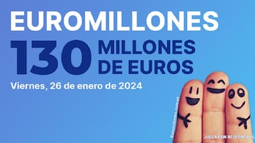 Euromillones: comprobar los resultados del sorteo de hoy, viernes 26 de enero, con bote especial