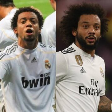 Hace 10 años Marcelo vistió por primera vez los colores del Real Madrid, después de múltiples trofeos, sigue vistiendo de blanco.