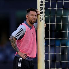 How many games will Messi play with Inter Miami before reporting for duty with Argentina?