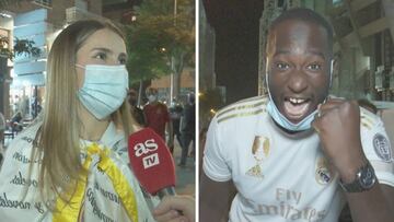 Los fans del Madrid opinan en la vuelta al Bernabéu: "Con Vinicius así no necesitamos a Mbappé"