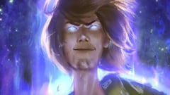 Ed Boon bromea con Shaggy de Scooby Doo en Mortal Kombat 11