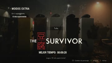 C&oacute;mo completar The Tofu Survivor en Resident Evil 2 Remake