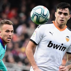 El primer gol, también de Maxi