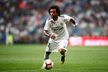 Marcelo of Real Madrid during La Liga game against Leganes.