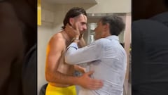 DT de Villarreal se acerca a Brereton tras el triunfo y pasa esto: ¿le entendió?