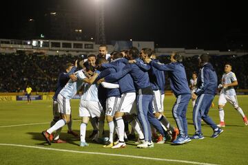 Argentina celebrate 