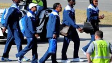 Honduras llega a Nelspruit para jugar el miércoles contra Chile