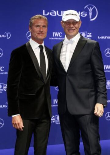 Axel Schulz con David Coulthard.