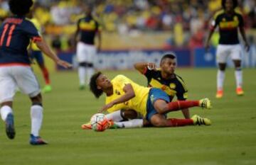 Colombia le gana a Ecuador y hace una jornada perfecta