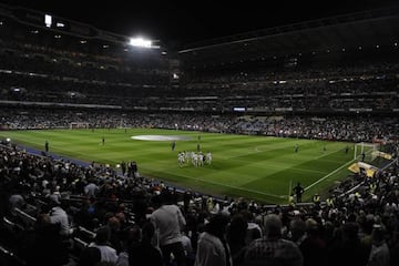 Real Madrid's Santiago Bernabéu.