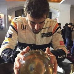 Alonso, el 'adivino', vaticina la llegada de "cosas buenas"