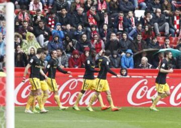 Gameiro anota el 1-3. El segundo en su cuenta.