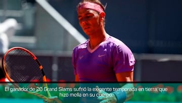 Nadal renuncia a Wimbledon y los Juegos Olímpicos