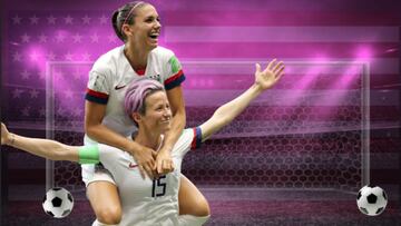 Los récords de las jugadoras de la selección femenil de USA