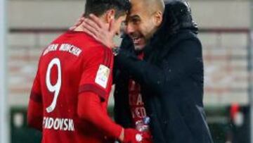 Guardiola no se llevará a ningún jugador del Bayern al City, tampoco a Lewandowski.