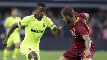 Semedo conduce un bal&oacute;n.