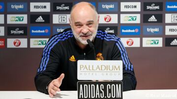 Pablo Laso, entrenador del Real Madrid.