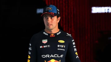 Sergio Perez (N-11) of Mexico, Oracle Red Bull Racing during qualifying ahead of the F1 Grand Prix of Bahrain at Bahrain International Circuit on March 01, 2024 in Bahrain, Bahrain.