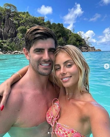 Courtois abre su corazn: de cmo conoci a Mishel Gerzig a su relacin con Florentino