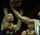 Resumen y resultado del Betis-Barcelona, ACB (58-109)